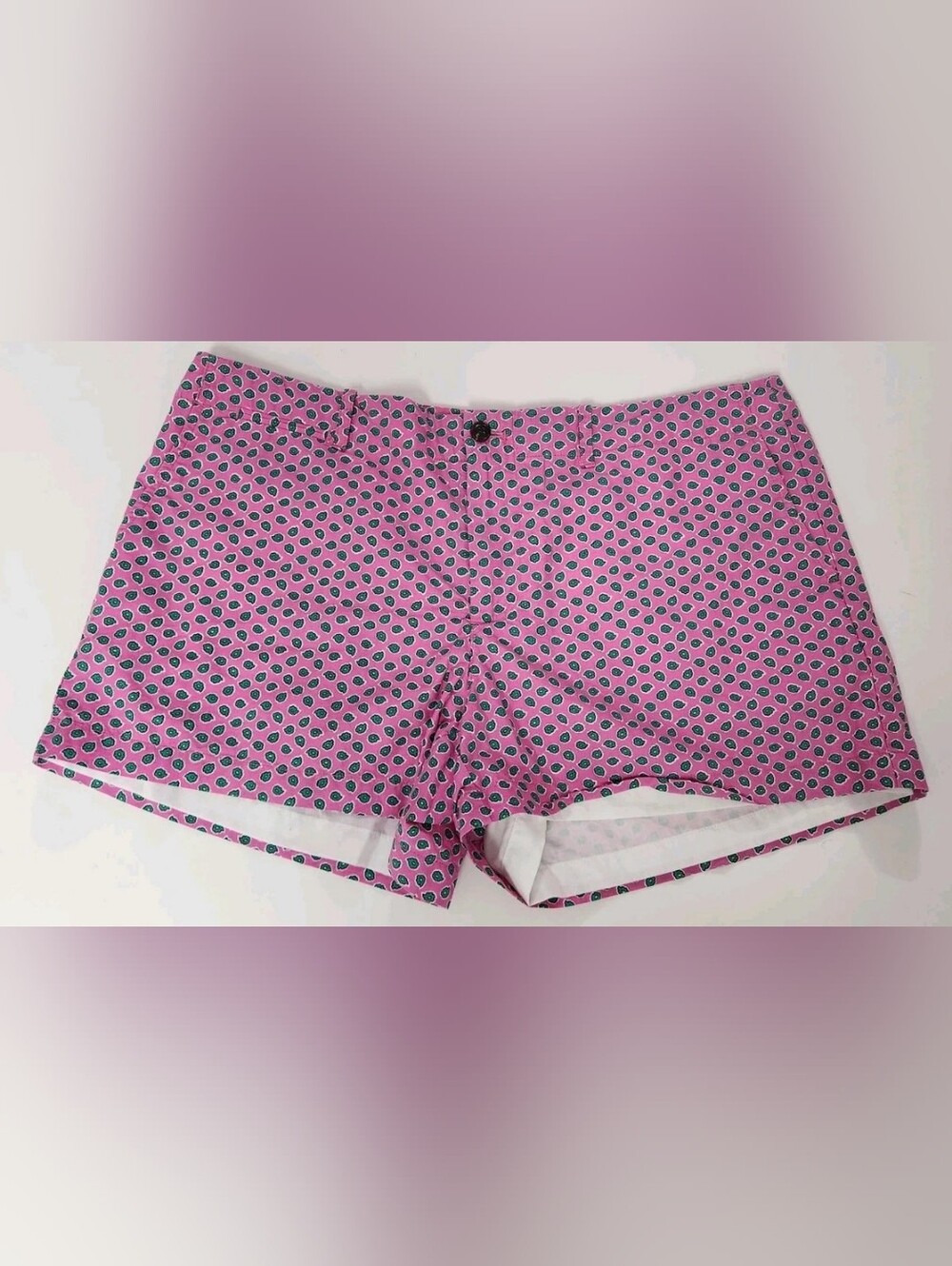 Celebrity Pink Pink Teardrop-Print High Waist Shorts